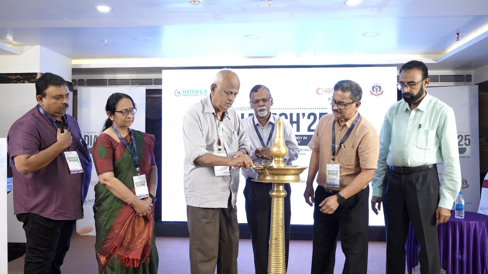 Lamp-lighting inauguration at DIATECH'25