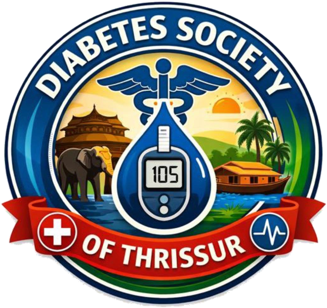 Diabetes Society of Thrissur emblem